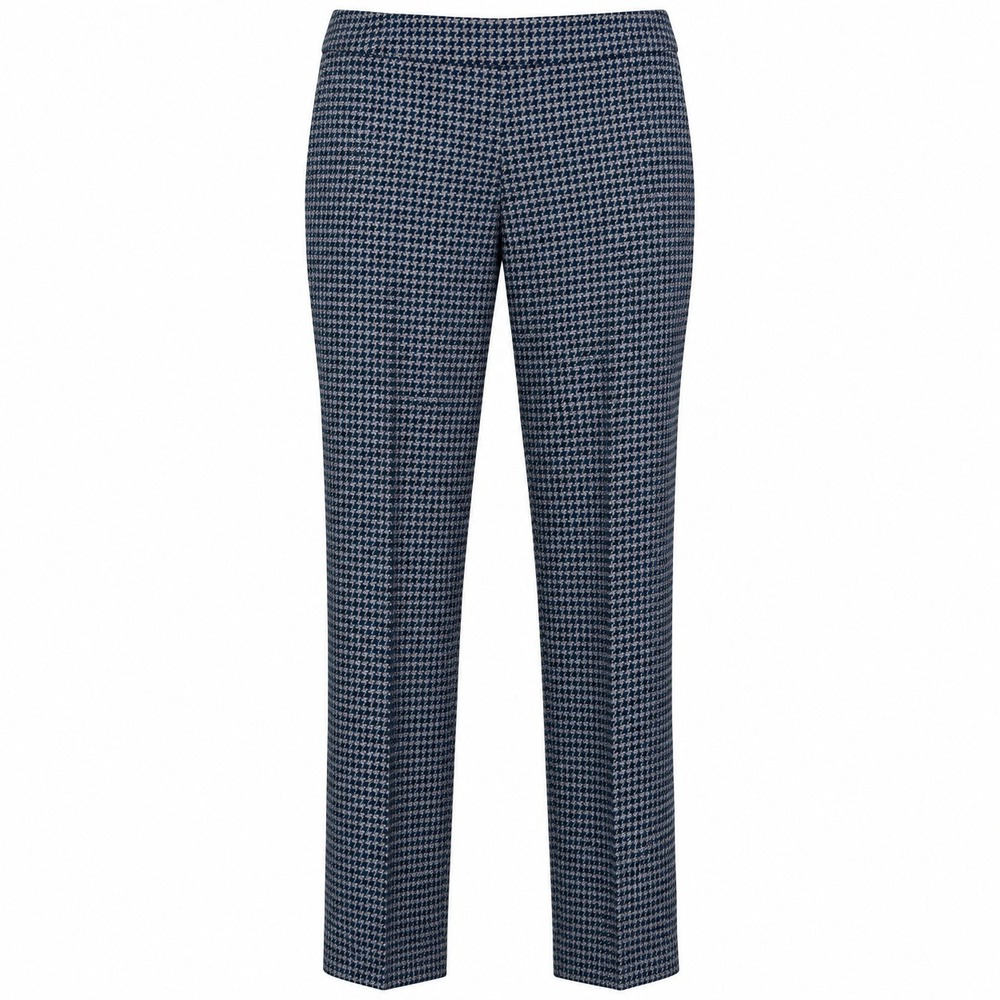 Talbots Dark Academia Houndstooth Dress Pants Womens 8 Preppy Old Money Career